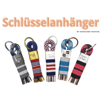 schlüsselanhänger - paracord fashion - tauanhänger - anhänger