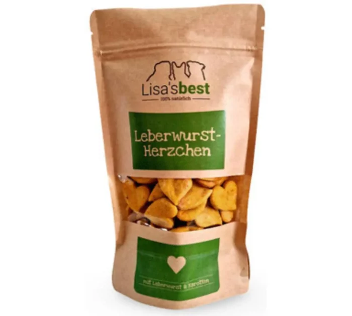 leberwurst herzchen - leckerli - hundekekse - lisas best - anbri